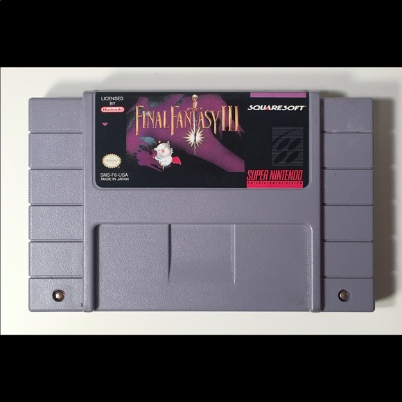 Nintendo Other - Final Fantasy III Super Nintendo SNES Video Game